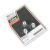 Colony #2838-3 Harley OEM Style Chrome Acorn Nuts 3/8-16 Thread 3 Pack