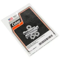 Colony #3090-3-P Sprocket Cover Mounting Kit Chrome Polished Allens Harley VRSC 07-up