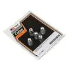 Colony #6942-5 Chrome Plated Acorn Nuts 1/4-20 UNC Thread 5 Pack