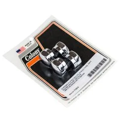 Colony #7143-4 Chrome Plated Knucklehead Type Rocker Arm Shaft End Plug 1966-70 H-D Shovelhead / 1957-70 Sportster