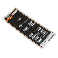 Colony #7149-11 Chrome Plated Acorn Head Primary Cover Screw Kit Fits 1971-76 H-D Sportster