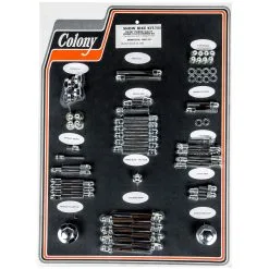 Colony #7903 Complete Show Bike Kit Chrome Acorn Hardware Harley 74-76 Sportster