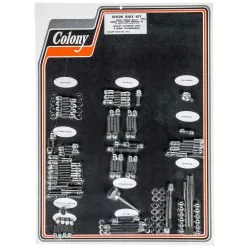 Colony #7918 Complete Show Bike Kit Chrome Acorn Hardware Harley 85-86 Big Twin Evo 5 Speed