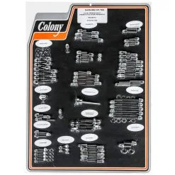 Colony #7926 Complete Show Bike Kit Chrome Acorn Hardware Harley 99-06 FLT