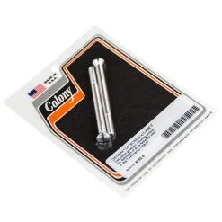 Colony #8152-2 Generator Screw Kit CAD Plated Fits 1936-57 Harley Davidson Big Twin
