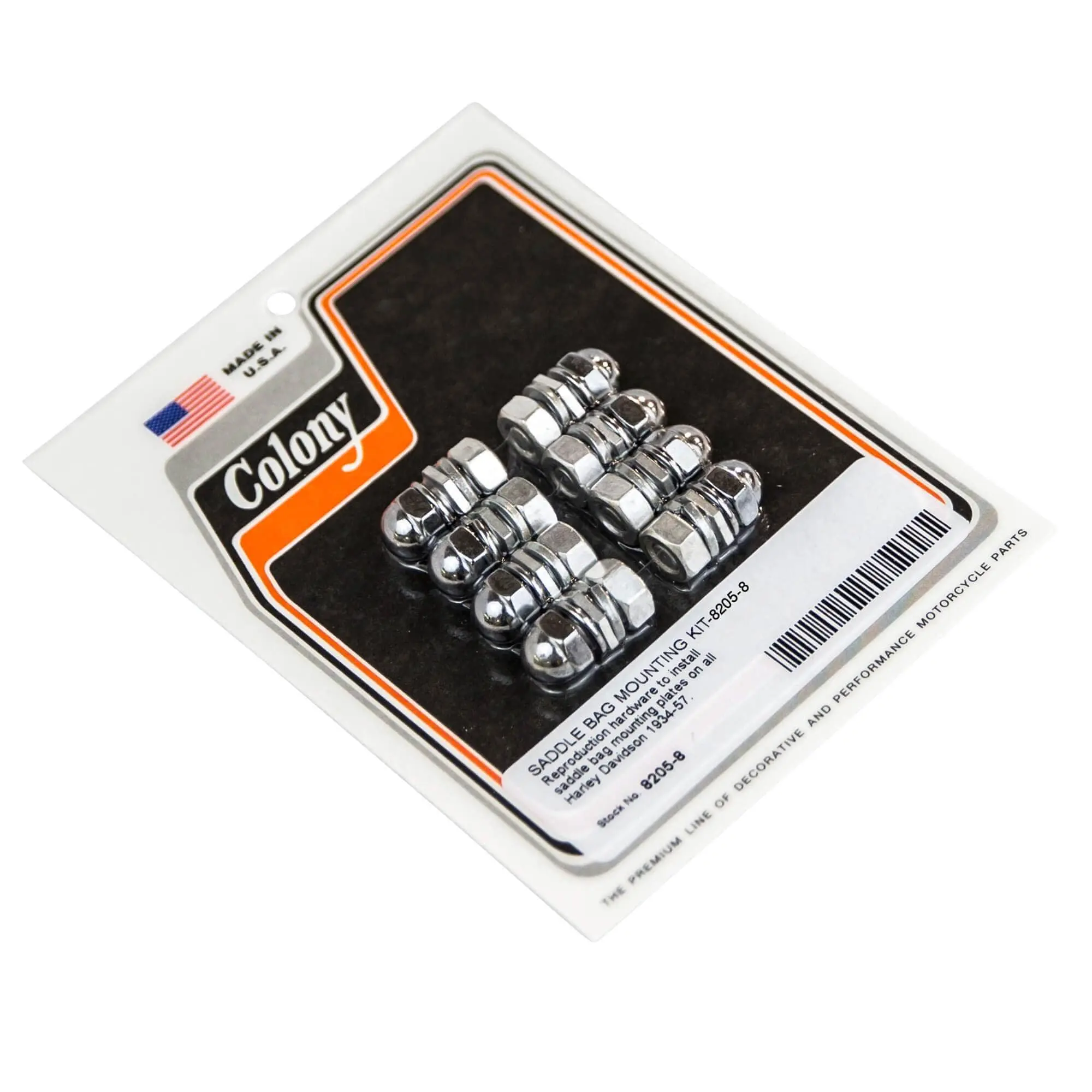 Colony #8205-8 Saddle Bag Mounting Kit Fits 1934-57 Harley Davidson