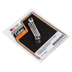 Colony #8209-2 Generator Mounting Screws Chrome Plated Fits 1958-73 Harley Davidson 45's