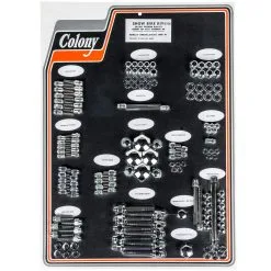 Colony #8506 Complete Show Bike Kit Chrome Cap Style Hardware Harley 40-47 Knucklehead