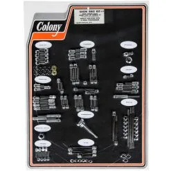 Colony #8518 Complete Show Bike Kit Chrome Cap Style Hardware Harley 85-86 Big Twin Evo 5 Speed