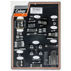 Colony #8520 Complete Show Bike Kit Chrome Cap Style Hardware Harley 87-88 Softail