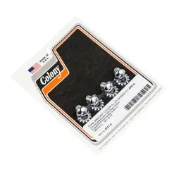 Colony #8757-8 Fork Bracket Cover Allen Screw Kit Chrome Harley XL 52-up FX 71-up