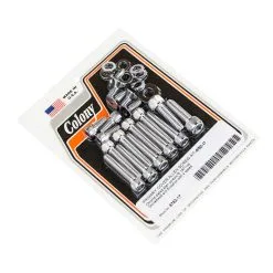 Colony #8762-17 Primary Cover Allen Screw Kit Chrome Harley 71-up Shovel Evo 4 Speed