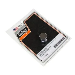 Colony #9304-1 Timing & Oil Tank Plug Oversize Chrome Harley-Davidson