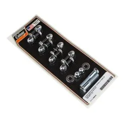 Colony #9638-30 Acorn Rear Fender Rail Screw Kit Chrome Harley FL FLH 1958-80