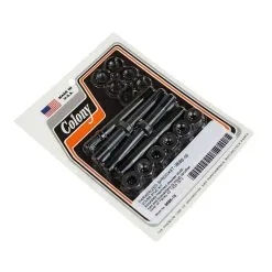 Colony #9686-16 Sprocket Cover Stud Kit Parkerized H-D 45 35-73