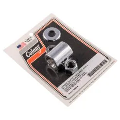 Colony #9995-4 Front Axle Nut Spacer Kit Smooth Chrome Harley FLSTC 97-99