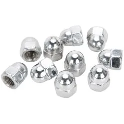 Colony #AN-107 1/2-20 Chrome Acorn Nut 10 Pack