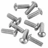Colony #BHC-800 8-32 X 1/2 Length Chrome Button Head Allen Bolt 10 Pack