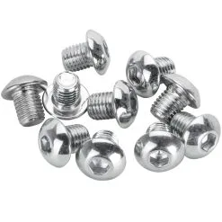 Colony #BHC-811 5/16-24 X 3/8 Length Chrome Button Head Allen Bolt 10 Pack