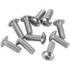 Colony #BHC-825 10-24 X 1/2 Length Chrome Button Head Allen Bolt 10 Pack
