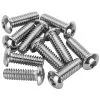 Colony #BHC-830 1/4-20 X 3/4 Length Chrome Button Head Allen Bolt 10 Pack