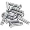 Colony #BHC-831 1/4-20 X 7/8 Length Chrome Button Head Allen Bolt 10 Pack