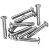 Colony #BHC-835 1/4-20 X 1-1/2 Length Chrome Button Head Allen Bolt 10 Pack