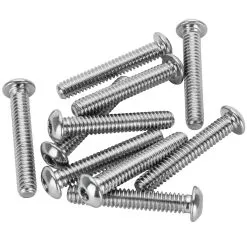 Colony #BHC-835 1/4-20 X 1-1/2 Length Chrome Button Head Allen Bolt 10 Pack