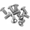 Colony #BHC-859 10-24 X 3/8 Length Chrome Button Head Allen Bolt 10 Pack