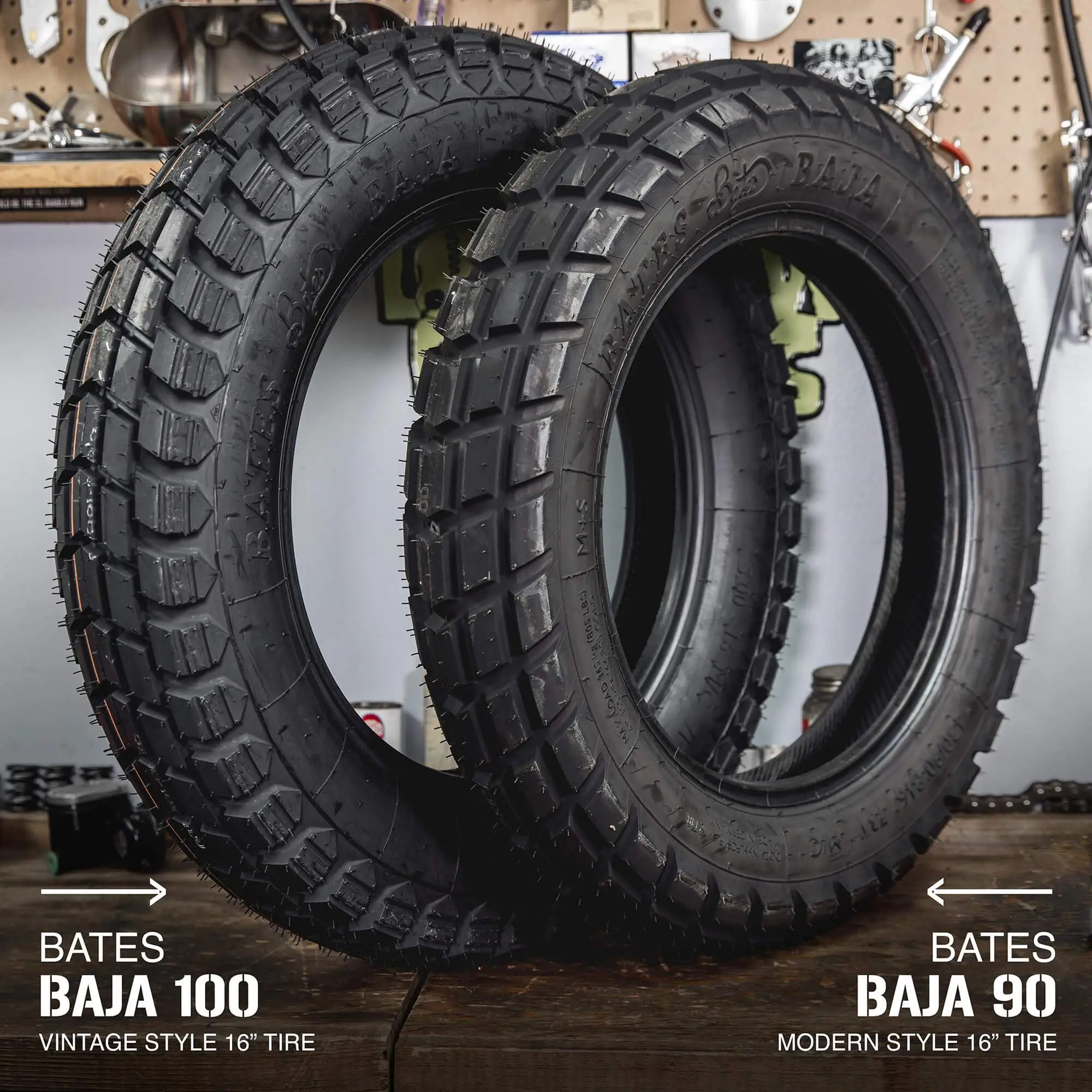 Bates Baja 100 Tire 18" - 4.00-18 64T - Image 6