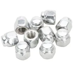 Colony #CN-203 5/16-24 Chrome Cap Nut 10 Pack