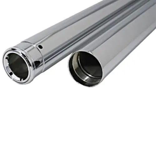 Custom Cycle Engineering 39MM Show Chrome Fork Tubes - 30.25 Inch - 6 Over - Image 2