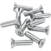 Colony #FHS-117 5/16-24 X 1-1/4 Length Chrome Flat Head Allen Bolt 10 Pack