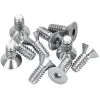 Colony #FHS-150 10-24 X 1/2 Length Chrome Flat Head Allen Bolt 10 Pack