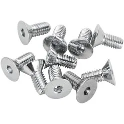 Colony #FHS-165 5/16-18 X 3/4 Length Chrome Flat Head Allen Bolt 10 Pack