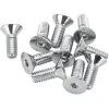 Colony #FHS-166 5/16-18 X 7/8 Length Chrome Flat Head Allen Bolt 10 Pack