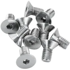 Colony #FHS-173 3/8-16 X 3/4 Length Chrome Flat Head Allen Bolt 10 Pack