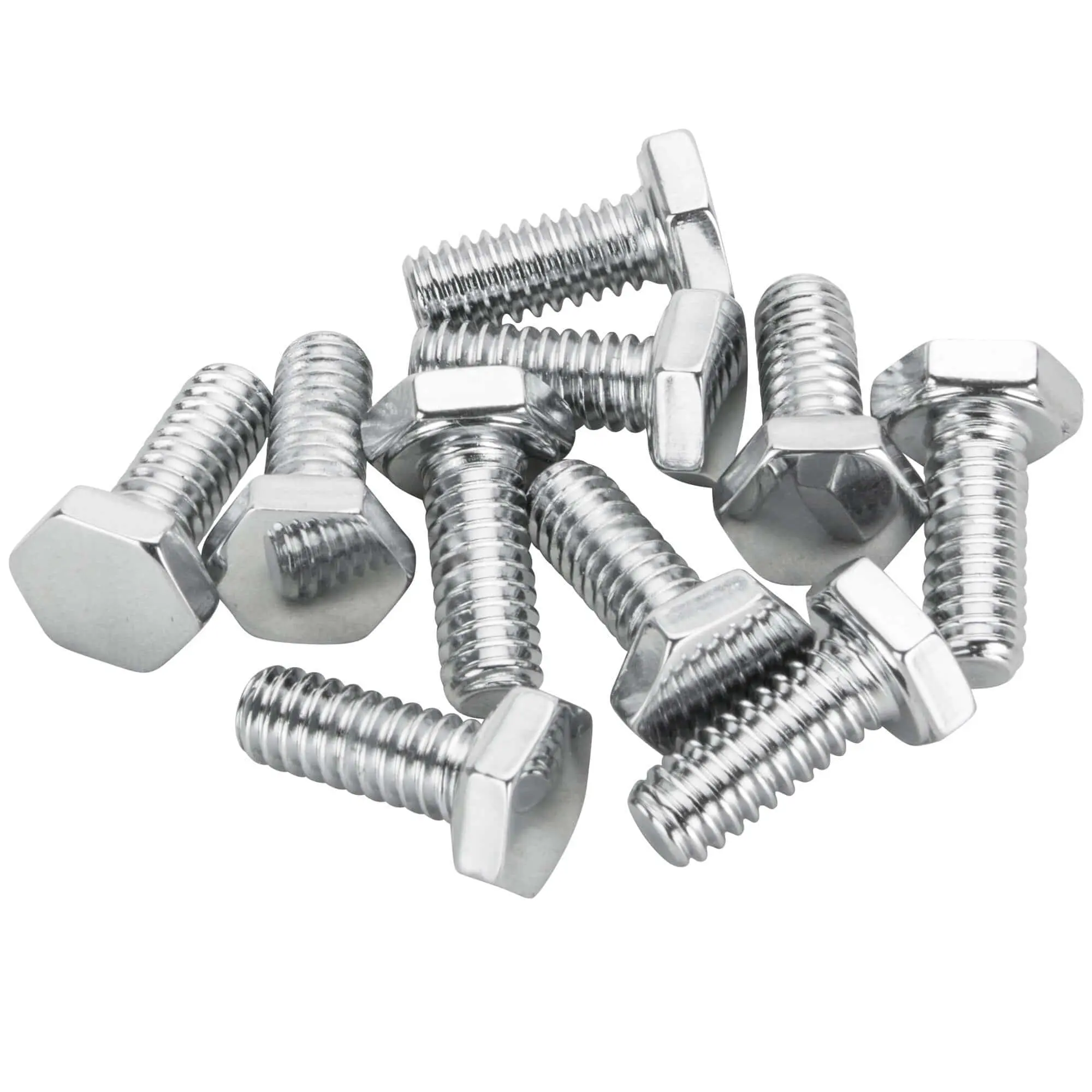 Colony #HHC-600 1/4-20 X 5/8 Length Chrome Hex Head Bolt 10 Pack