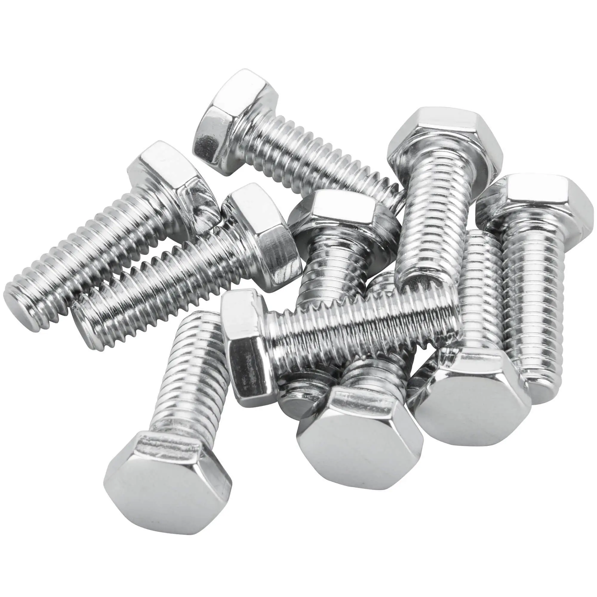 Colony #HHC-611 5/16-18 X 7/8 Length Chrome Hex Head Bolt 10 Pack