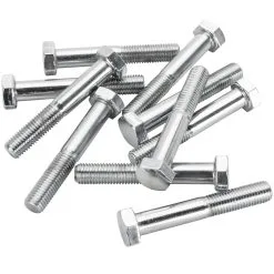 Colony #HHC-666 5/16-24 X 2 Length Chrome Hex Head Bolt 10 Pack