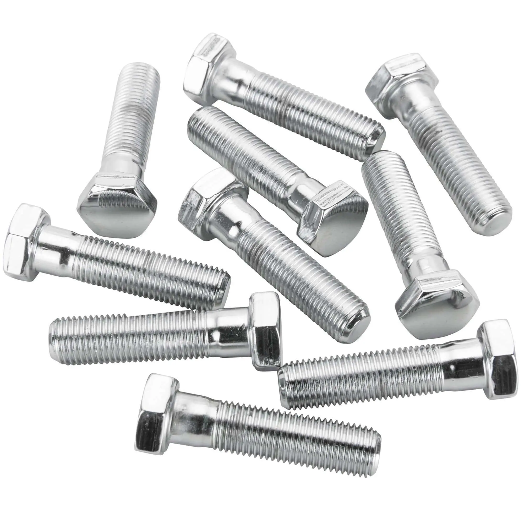 Colony #HHC-671 3/8-24 X 1-1/2 Length Chrome Hex Head Bolt 10 Pack