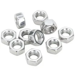 Colony #HN-407 5/16-18 Chrome Hex Nut 10 Pack