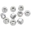 Colony #NL-502 5/16-24 Chrome Nylon Insert Nylock Locknut 10 Pack
