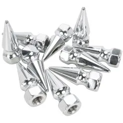 Colony #PN-305 7/16-20 Chrome Pike Nut 10 Pack