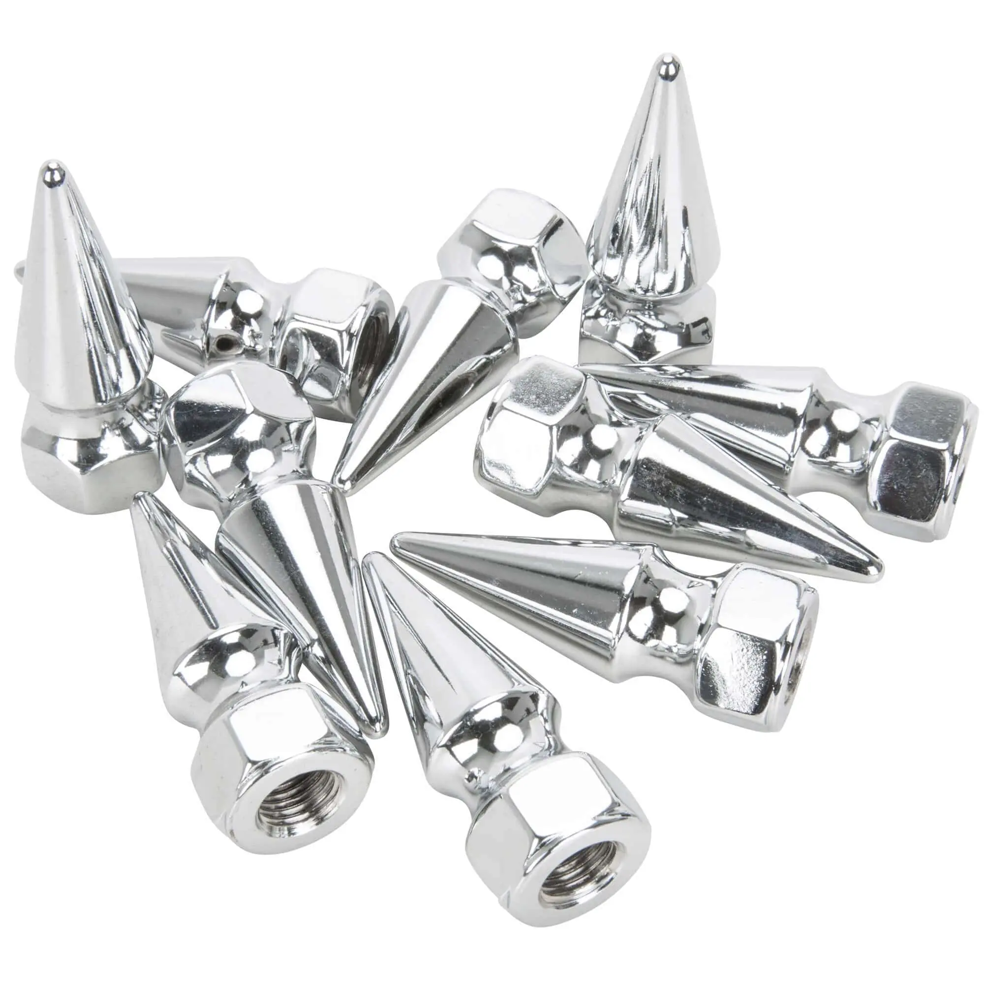 Colony #PN-305 7/16-20 Chrome Pike Nut 10 Pack