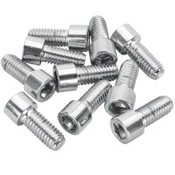 Colony #PSHC-2002 3/8-16 X 7/8 Length Chrome Polished Allen Bolt 10 Pack