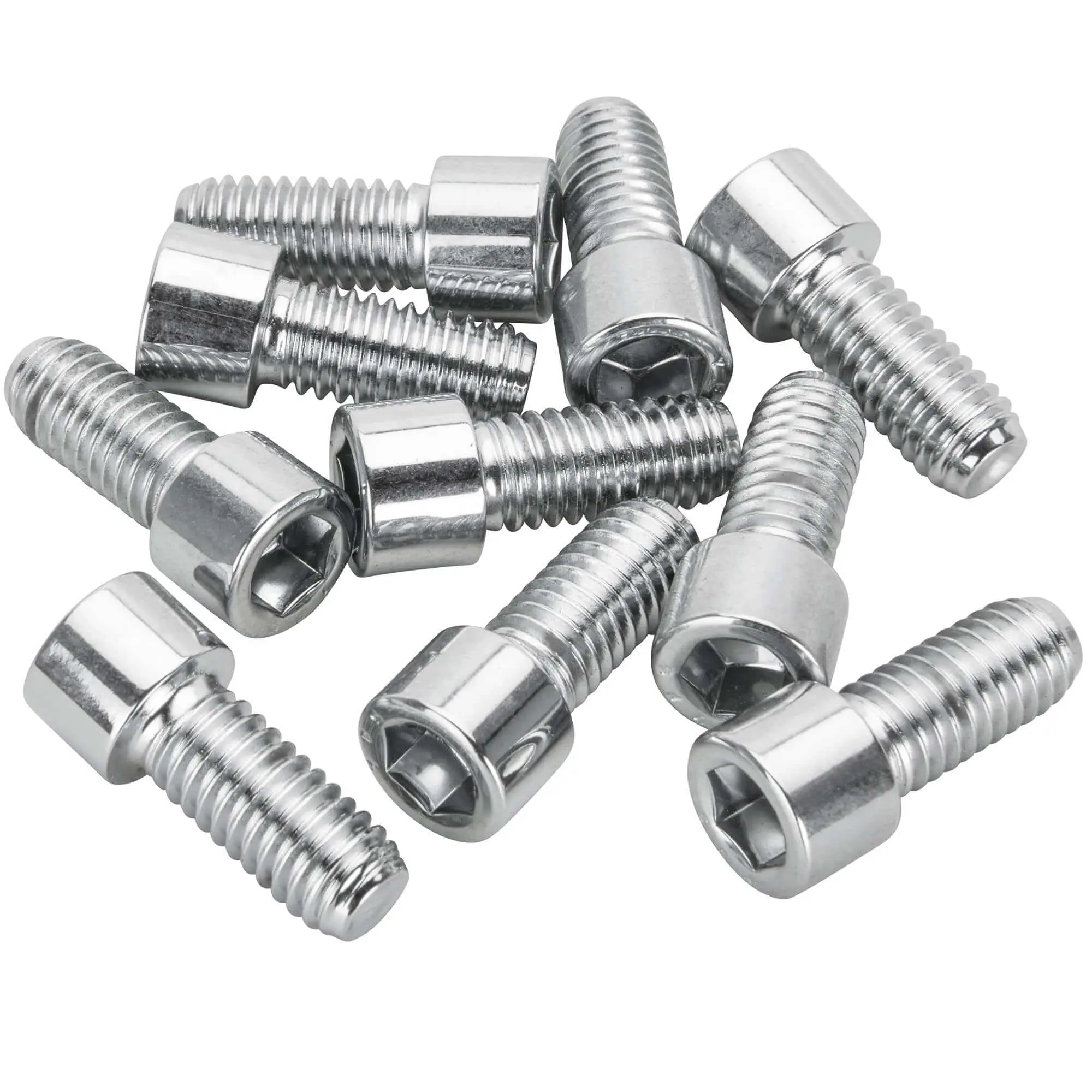 Colony #PSHC-2002 3/8-16 X 7/8 Length Chrome Polished Allen Bolt 10 Pack