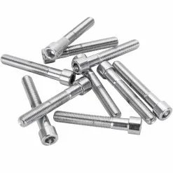 Colony #PSHC-225 5/16-24 X 2 Length Chrome Polished Allen Bolt 10 Pack
