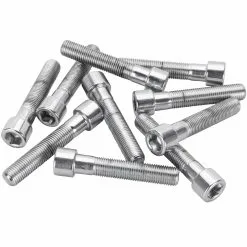 Colony #PSHC-236 3/8-24 X 2 Length Chrome Polished Allen Bolt 10 Pack