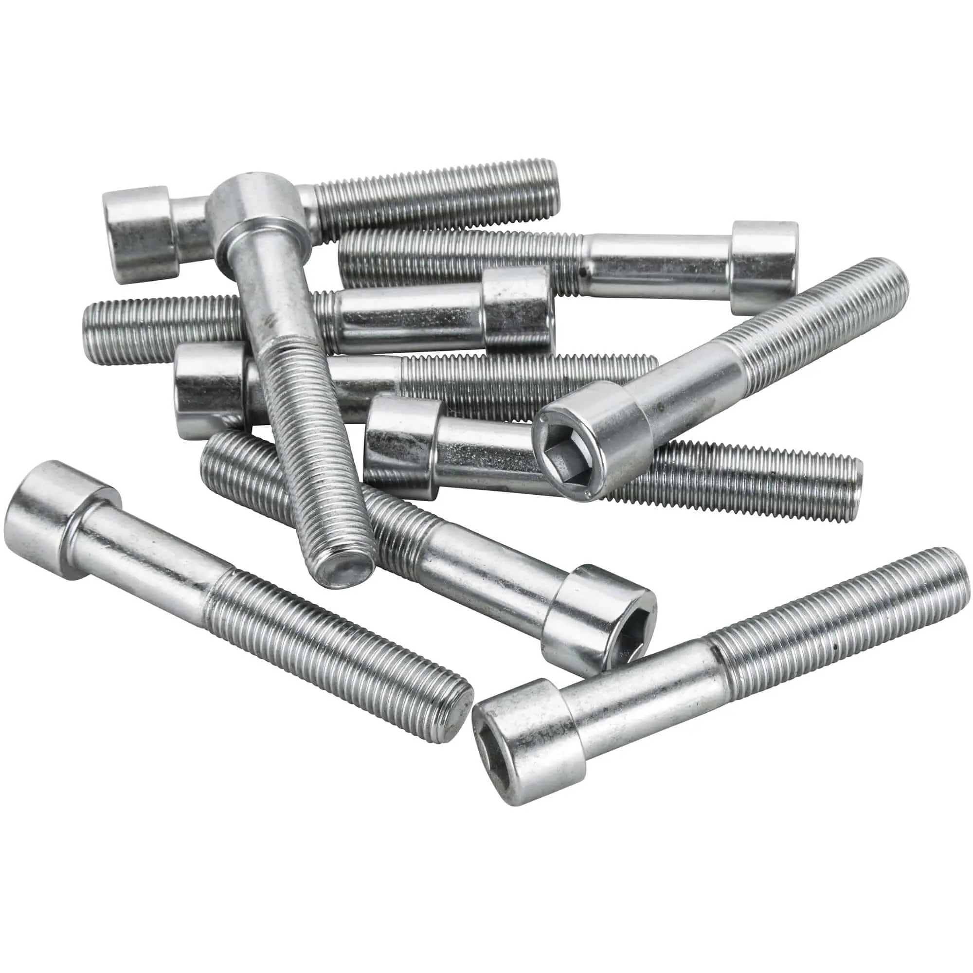 Colony #PSHC-237 3/8-24 X 2-1/4 Length Chrome Polished Allen Bolt 10 Pack